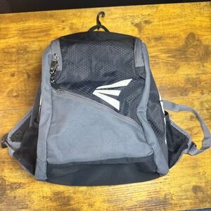 Easton Backpack Gray‎ Black Baseball Softball Sport Gear Bag